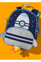Rocket Patterned Children's Backpack - 3
