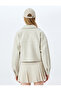 Shirt Collar Snap Button Pocket Detailed Textured Shacket - 4