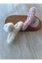 2 Pieces Women's Pearl Plush Peg Buckle 12 cm - 2