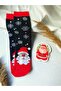 2-Pack New Year's Socks and Wristband Set Christmas Gift Santa Claus - 3