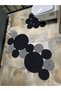 Jute Bath Mat, Toilet Seat Mat, Gift, Dowry, Bathroom Set (Mat 55X134-Toilet Seat 40X65) - 3