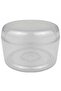 20 Pieces Box Acrylic Round 5,4X3,5 cm Transparent-