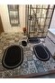 Jute Bath Mat, Toilet Seat Mat, Gift, Dowry, Bathroom Set, Bathroom Set of 4