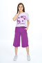 Girl's Flw Paradise Printed Capri Suit