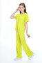 Girl's Summer Emblem Printed Tracksuit Set - 4