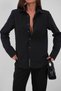 New Season Padded Long Sleeve Shirt Collar Women's Oversize Shirt 24W18005 - 6