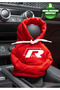 Volkswagen R-Line Red White Fleece - Car Gear Outfit Hoodie Auto Accessory
