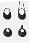 Reyl Multifunctional Black Women's Shoulder and Shoulder Bag - 2