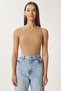 Women's Biscuit Crew Neck Cotton Knitted Blouse GT00020 - 6