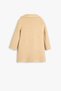 Beige girl's coat 5wkg00007ak - 2