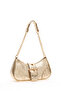 Premium Line Gold Broken Patent Leather Women's Shoulder Bag 05Pc24K24403 - 4