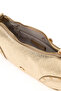 Premium Line Gold Broken Patent Leather Women's Shoulder Bag 05Pc24K24403 - 5