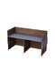 Truffle Davos Oak-Dust Grey RD-1 Reception Desk 180 cm - 4