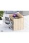 R06 Sand Gladstone Office Reception Desk - 120cm - 4