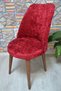 Retro Velvet Chair Case Cover
