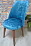 Retro Velvet Chair Case Cover