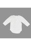 Mother's Little Princess Snap Fastener Bodysuit Mnk0613 White - 2