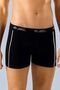 1120 Black 3 Pieces Lycra Striped Cotton Men's Boxers