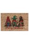 New Year's Special Design Door Mat, Waterproof with New Year Colors and Stylish Decorations, for Indoor and Outdoor Use