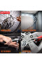 12 Piece 1/2" Ratchet Socket Tool Set Cr-V Steel Socket Wrench Set with Stand 8 mm - 24 mm - 5