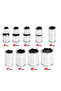 12 Piece 1/2" Ratchet Socket Tool Set Cr-V Steel Socket Wrench Set with Stand 8 mm - 24 mm - 3