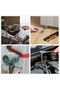12 Piece 1/2" Ratchet Socket Tool Set Cr-V Steel Socket Wrench Set with Stand 8 mm - 24 mm - 8