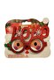 New Year's Party Fun Red Ho Ho Glasses 1 Piece
