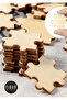 Wooden Puzzle / 130 Pieces / DIY DIY - 2