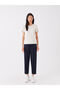 Crew Neck Plain Short Sleeve Women's T-Shirt - 3