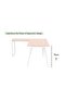 Bentuk 139-14L oak Modern Workstation without drawer - 4
