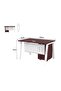 Bentuk 139-12 Apple Cherry Modern Workstation - 5