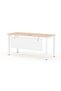 Figura 72-18 oak Modern Workstation without Drawer