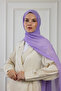 Chiffon Lilac Shawl - 3