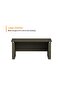 Grey with White Modern Office Workstation Table 140 cm - 3