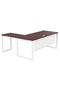 Vorm 136-16L Apple Cherry Modern Workstation without Drawer