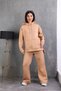 Women's Clothing 3 Thread Hoodie Set, Bottom Top Set, Double Set, Sports Set - 7