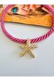PINK COLOR BRAND MODEL STARFISH NECKLACE 49 CM ACR8599 - 2