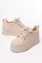Fln-1999 Nut Laced Sole Casual Sneakers with Stone Accessories - 4