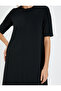 Mini Dress Short Sleeve Crew Neck - 5