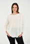 Standard Size Comfortable Fit Sleeve Tight Woven Knitwear Sweater - 2