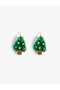 Christmas Themed Shaped Pine Tree Earrings