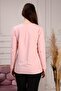 Pink Long Sleeve Maternity and Breastfeeding T-Shirt - 4