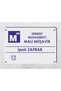 Custom Door Sign Board Office Office Mini Entrance Sign Foil Cut on Transparent Plexiglass 50X35Cm - 2