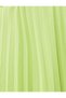 Pleated Skirt Midi Length Chiffon Elastic Waist - 6