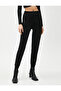 Melange Patterned Jogger Sweatpants with Elastic Waist Pocket - 3