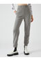Jogger Sweatpants High Waist Pocket Detailed - 3