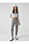 Jogger Sweatpants High Waist Pocket Detailed