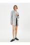 Blazer Jacket Buttoned Flap Pocket - 2