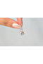 Double Mushroom Figured Stainless Steel Charm