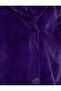 Plush Coat with Pockets - 8
